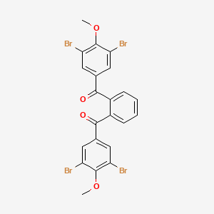 Benzene-1,2-diylbis[(3,5-dibromo-4-methoxyphenyl)methanone]