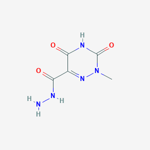 2-Methyl-3,5-dioxo-2,3,4,5-tetrahydro-1,2,4-triazine-6-carbohydrazide