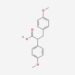 2,3-Bis(4-methoxyphenyl)propanoic acid