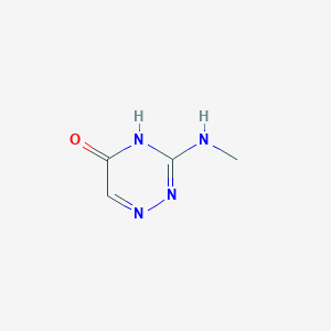 3-(methylamino)-1,2,4-triazin-5(4H)-one