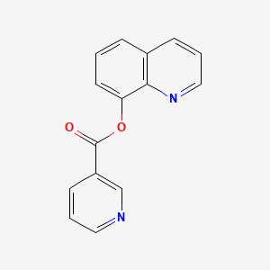 Quinolin-8-yl pyridine-3-carboxylate