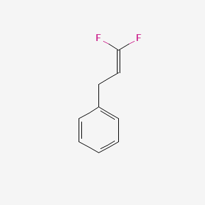 Benzene, (3,3-difluoro-2-propenyl)-