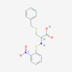 s-Benzyl-n-[(2-nitrophenyl)sulfanyl]cysteine