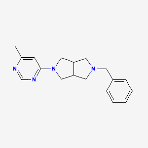 2-Benzyl-5-(6-methylpyrimidin-4-yl)octahydropyrrolo[3,4-c]pyrrole
