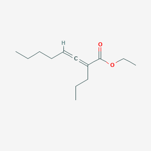 molecular formula C13H22O2 B14730835 Ethyl 2-propylocta-2,3-dienoate CAS No. 5717-45-3