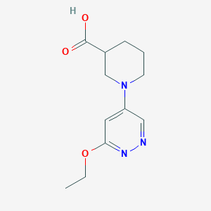 1-(6-Ethoxypyridazin-4-yl)piperidine-3-carboxylic acid