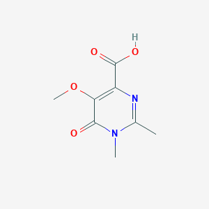 5-Methoxy-1,2-dimethyl-6-oxo-1,6-dihydropyrimidine-4-carboxylic acid