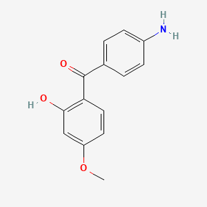 (4-Aminophenyl)(2-hydroxy-4-methoxyphenyl)methanone