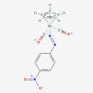 Carbon monoxide;cyclopenta-1,3-diene;molybdenum;(4-nitrophenyl)iminoazanide