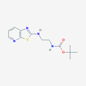 Tert-butyl (2-(thiazolo[5,4-b]pyridin-2-ylamino)ethyl)carbamate