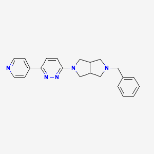 2-Benzyl-5-(6-(pyridin-4-yl)pyridazin-3-yl)octahydropyrrolo[3,4-c]pyrrole