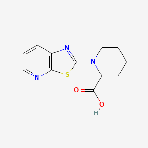 1-(Thiazolo[5,4-b]pyridin-2-yl)piperidine-2-carboxylic acid