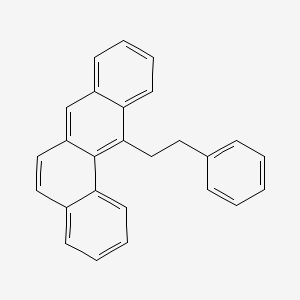 12-(2-Phenylethyl)tetraphene