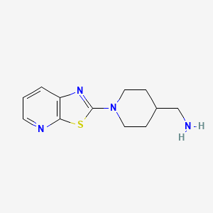 (1-(Thiazolo[5,4-b]pyridin-2-yl)piperidin-4-yl)methanamine