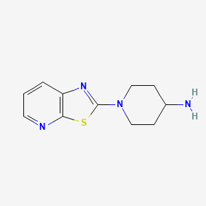 1-(Thiazolo[5,4-b]pyridin-2-yl)piperidin-4-amine