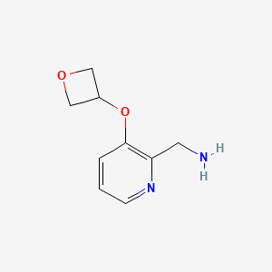 (3-(Oxetan-3-yloxy)pyridin-2-yl)methanamine