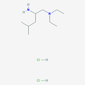 N1,N1-diethyl-4-methylpentane-1,2-diamine dihydrochloride