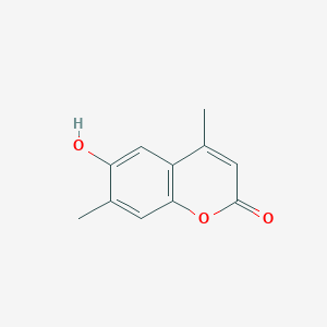 6-Hydroxy-4,7-dimethylchromen-2-one