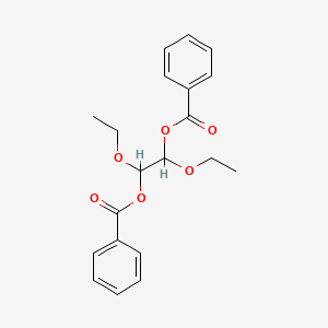 (2-Benzoyloxy-1,2-diethoxyethyl)benzoate