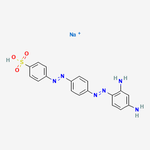 molecular formula C18H16N6NaO3S+ B14731744 Pontamine Brown D3G CAS No. 6492-56-4