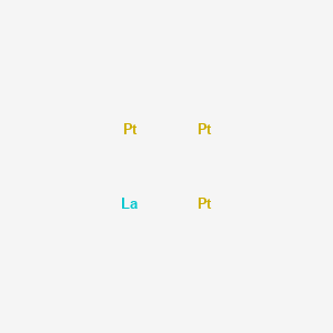 molecular formula LaPt3 B14731785 Lanthanum--platinum (1/3) CAS No. 12136-52-6