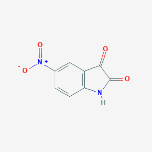 molecular formula C8H4N2O4 B147319 5-硝基吲哚酮 CAS No. 611-09-6