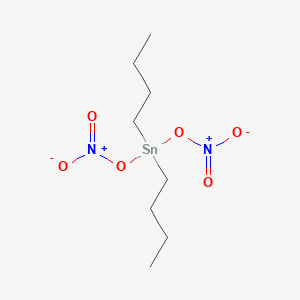 B14731942 [(Dibutylstannanediyl)bis(oxy)]bis(dioxo-lambda~5~-azane) CAS No. 5072-80-0