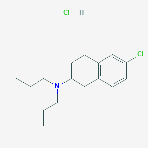 molecular formula C16H25Cl2N B1473198 6-Chloro-DPAT hydrochloride CAS No. 1246094-87-0