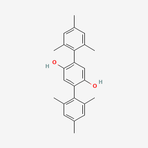 2,5-Bis(2,4,6-trimethylphenyl)benzene-1,4-diol