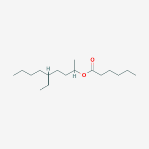 5-Ethylnonan-2-yl hexanoate