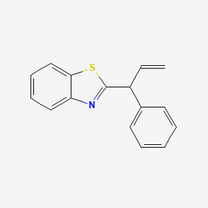 2-(1-Phenylprop-2-en-1-yl)-1,3-benzothiazole