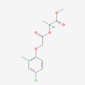 Methyl 2-{[(4-chloro-2-methylphenoxy)acetyl]oxy}propanoate