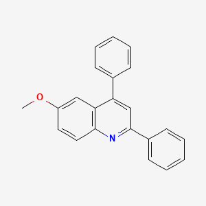 Quinoline, 6-methoxy-2,4-diphenyl-