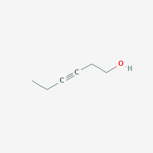 B147329 3-Hexyn-1-ol CAS No. 1002-28-4