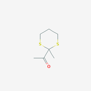 Ethanone, 1-(2-methyl-1,3-dithian-2-yl)-