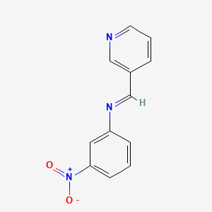 Benzenamine, 3-nitro-N-(3-pyridinylmethylene)-