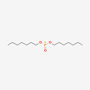 Diheptoxy(oxo)phosphanium