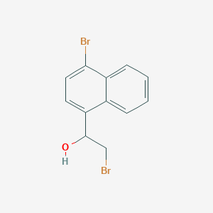 2-Bromo-1-(4-bromonaphthalen-1-yl)ethanol