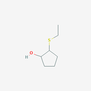 2-(Ethylsulfanyl)cyclopentan-1-OL