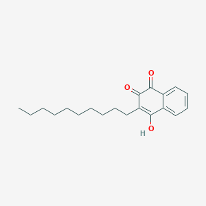 3-Decyl-4-hydroxynaphthalene-1,2-dione