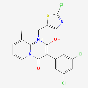 molecular formula C19H12Cl3N3O2S B1473345 二氯甲唑噻 CAS No. 1263629-39-5