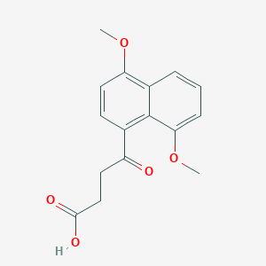 4-(4,8-Dimethoxynaphthalen-1-yl)-4-oxobutanoic acid