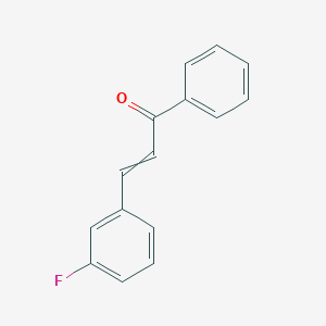 3-(3-Fluorophenyl)-1-phenylprop-2-en-1-one