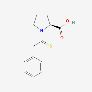 1-(2-Phenylethanethioyl)-L-proline