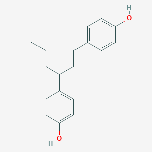 4,4'-(Hexane-1,3-diyl)diphenol