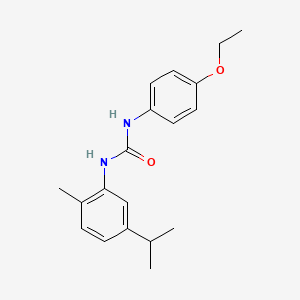 1-(4-Ethoxyphenyl)-3-(2-methyl-5-propan-2-ylphenyl)urea