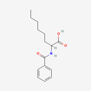 2-(Benzoylamino)octanoic acid