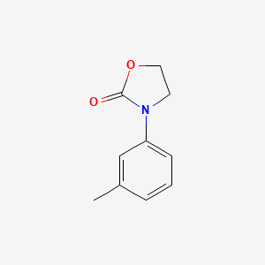 3-(3-Methylphenyl)-1,3-oxazolidin-2-one