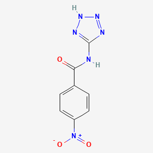 Benzamide, 4-nitro-N-(1H-tetrazol-5-yl)-