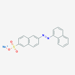 Sodium 6-(1-naphthylazo)naphthalene-2-sulphonate